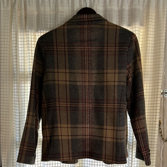 Vintage Plaid Blazer - Picture 4 of 4